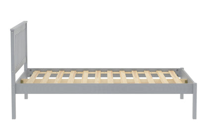 Birlea Denver 5ft Kingsize Grey Pine Bed Frame
