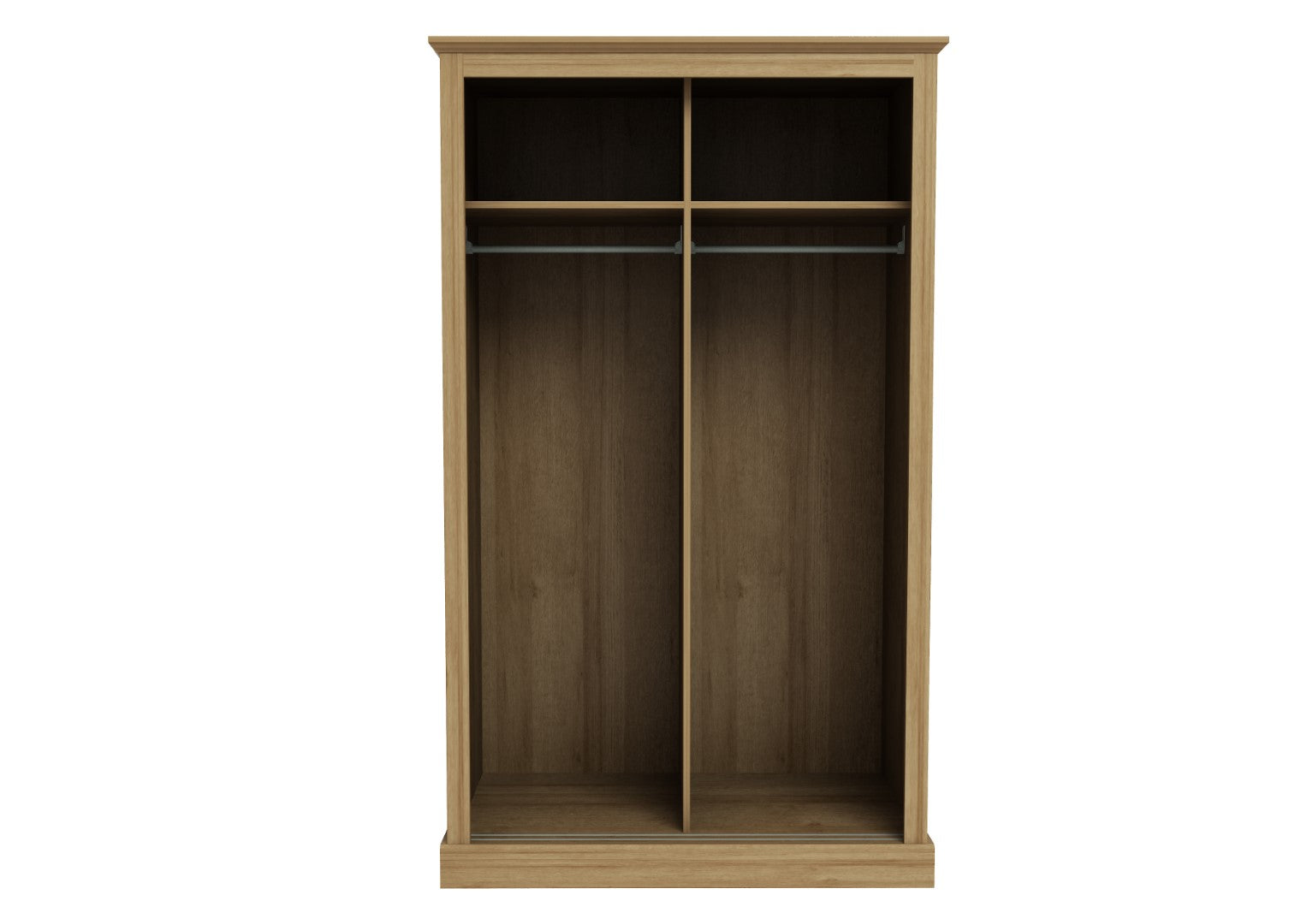 LPD Devon Oak 2 Door Sliding Wardrobe