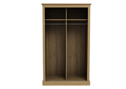 LPD Devon Oak 2 Door Sliding Wardrobe