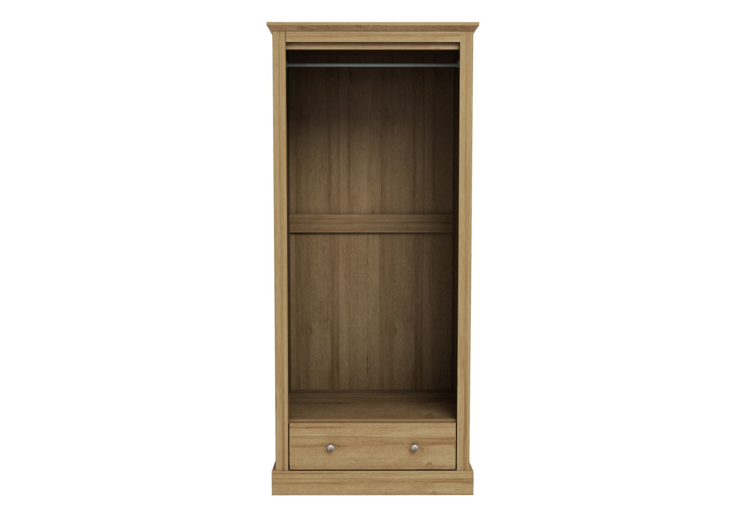 LPD Devon Oak 2 Door Wardrobe