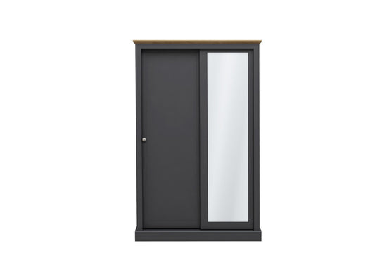 LPD Devon Charcoal 2 Door Sliding Wardrobe