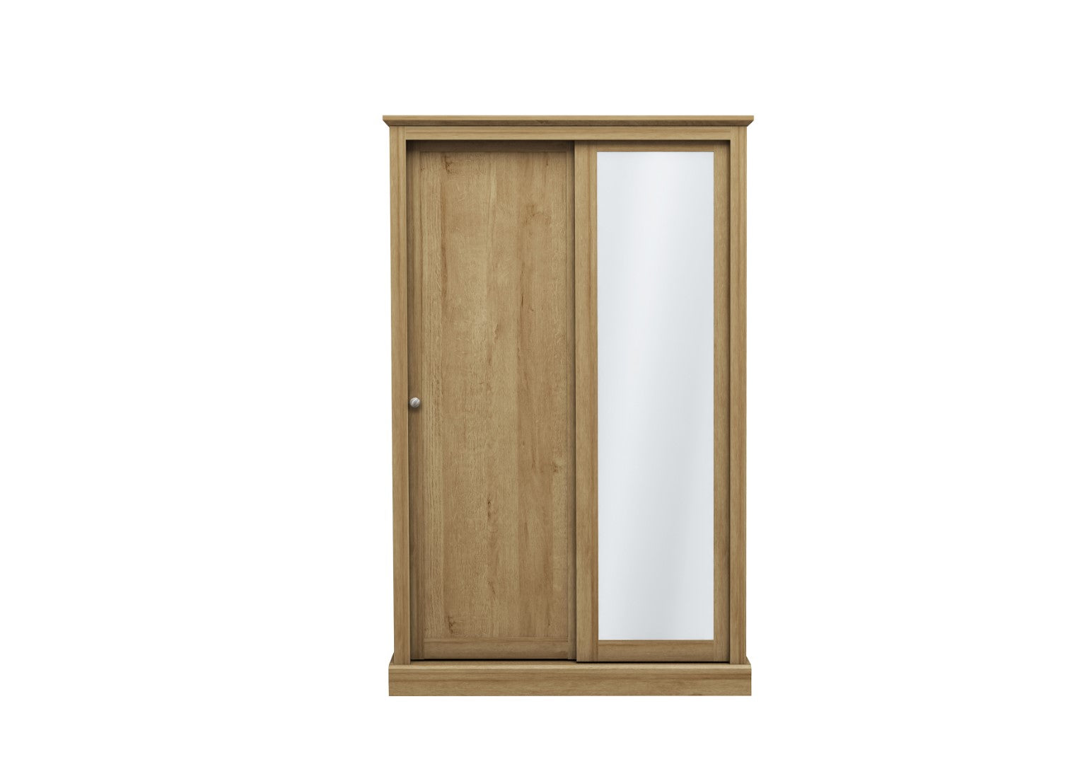 LPD Devon Oak 2 Door Sliding Wardrobe