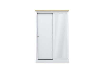 LPD Devon White 2 Door Sliding Wardrobe