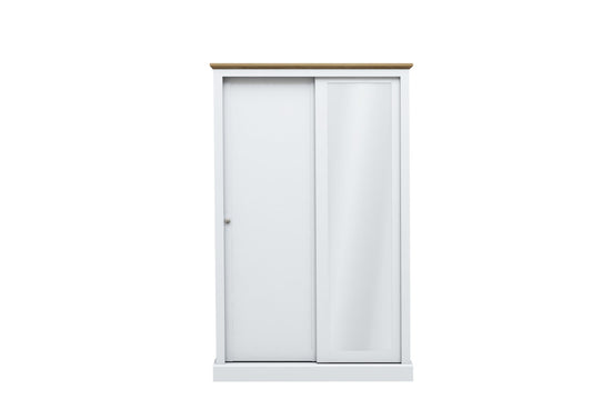 LPD Devon White 2 Door Sliding Wardrobe