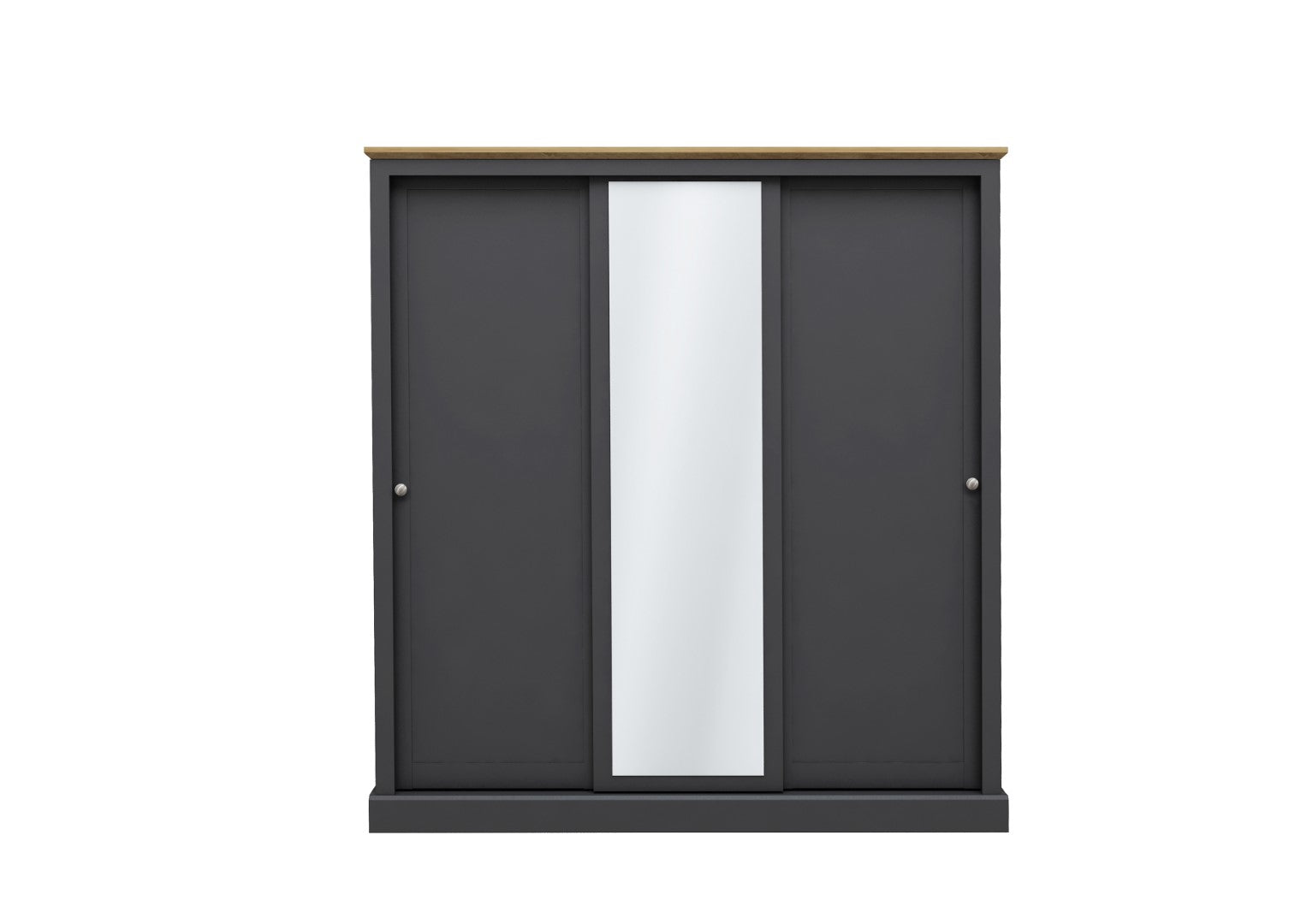 LPD Devon Charcoal 3 Door Sliding Wardrobe
