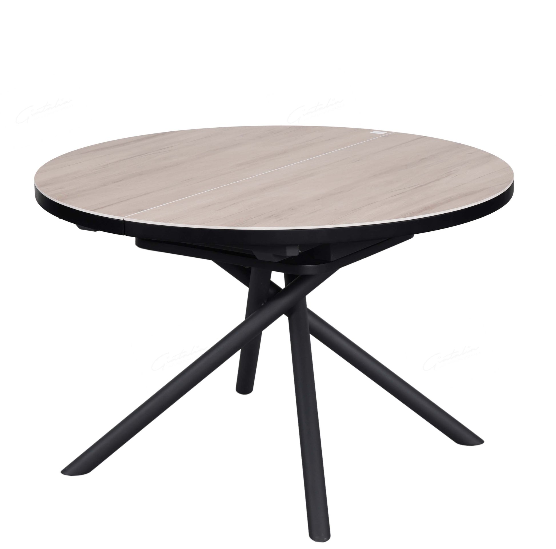 Buy Oak ceramic extending dining table