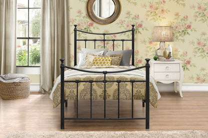 Birlea Emily 3ft Single Black Metal Bed Frame