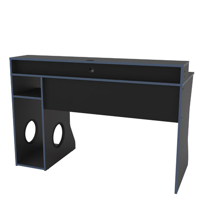 Birlea Enzo Black & Blue Gaming Computer Desk