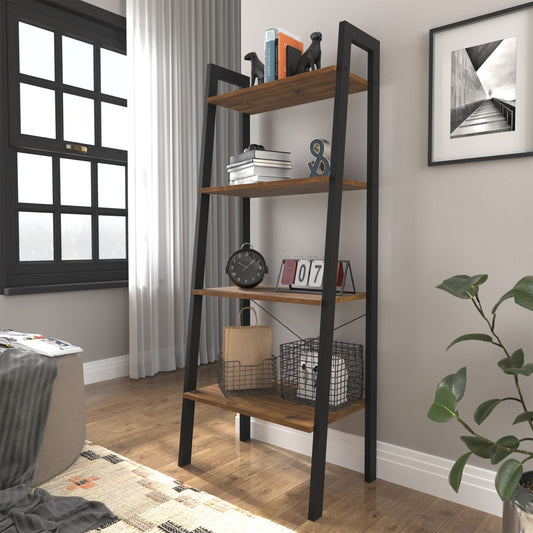 LPD Ealing Black Metal Shelving Unit