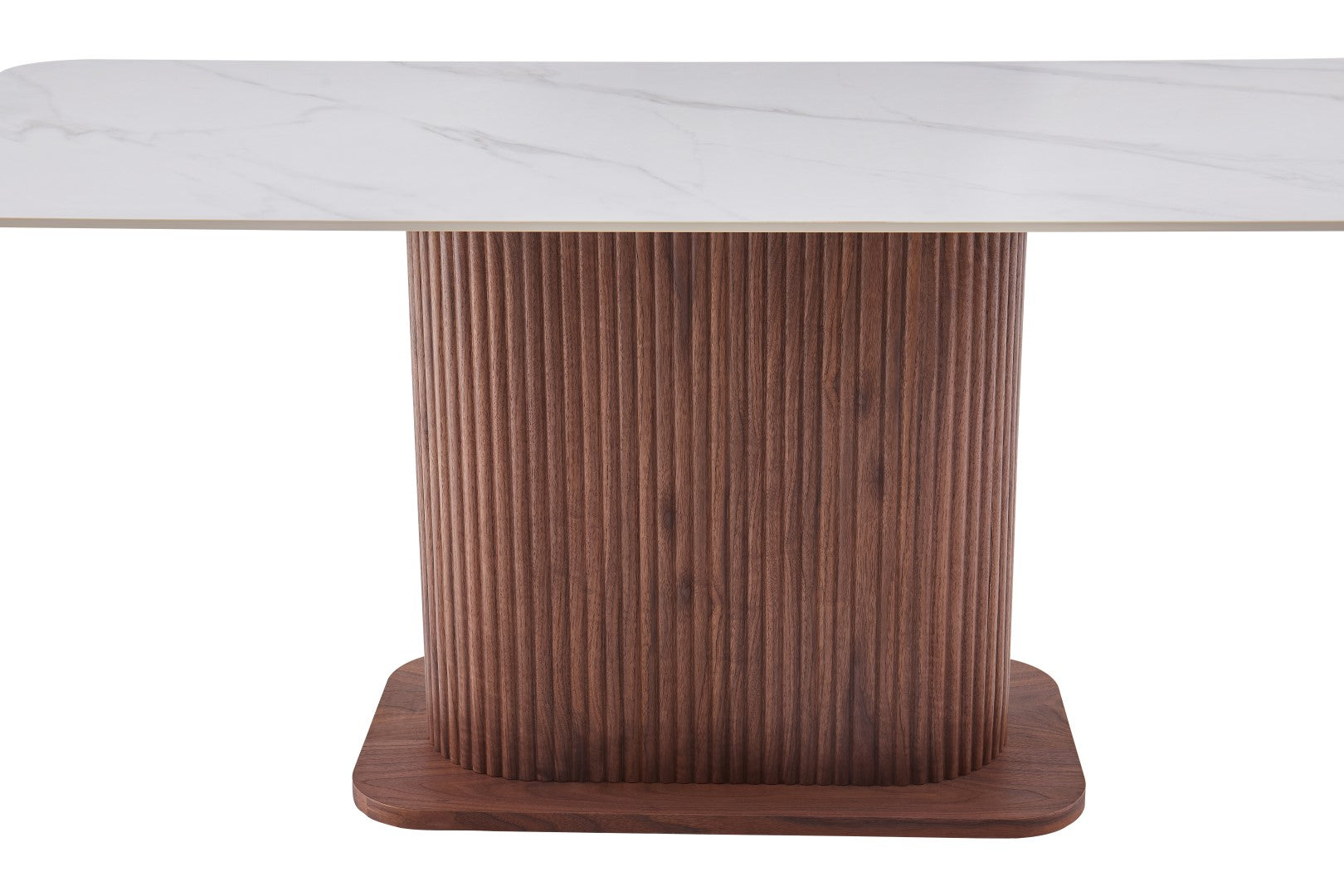 Giatalia Eleanor 180cm Walnut & White Dining Table