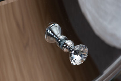 Birlea Elysee Glass 5 Drawer Narrow Chest