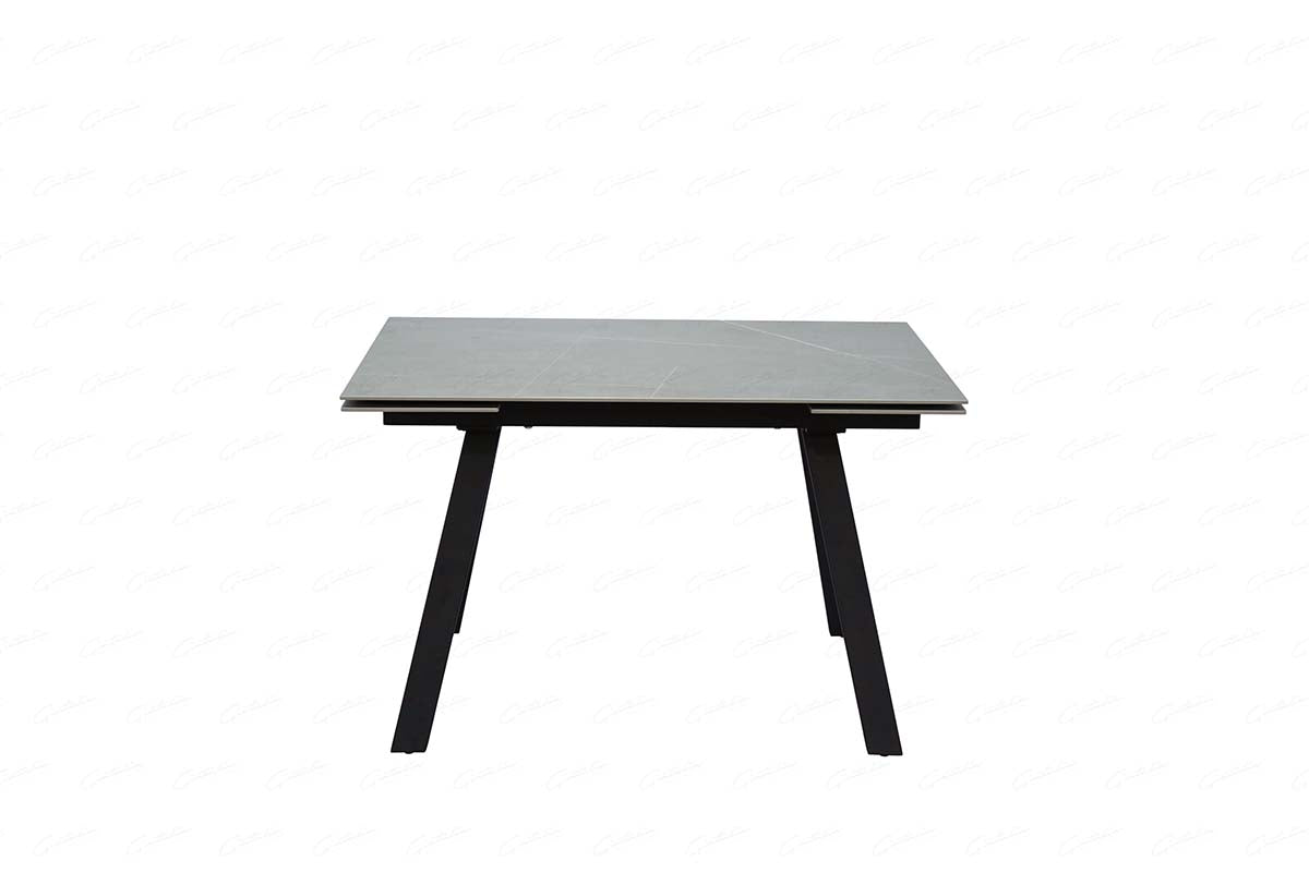 Best Giatalia Rische 120cm-160cm Grey Sintered Stone Extending Dining Table