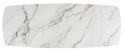 Giatalia Fidenza 260cm Black Ash Extending Dining Table 6 - 10 Seater