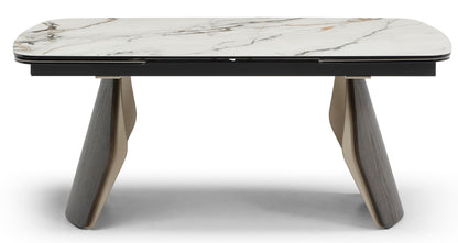 Giatalia Fidenza 260cm Black Ash Extending Dining Table 6 - 10 Seater