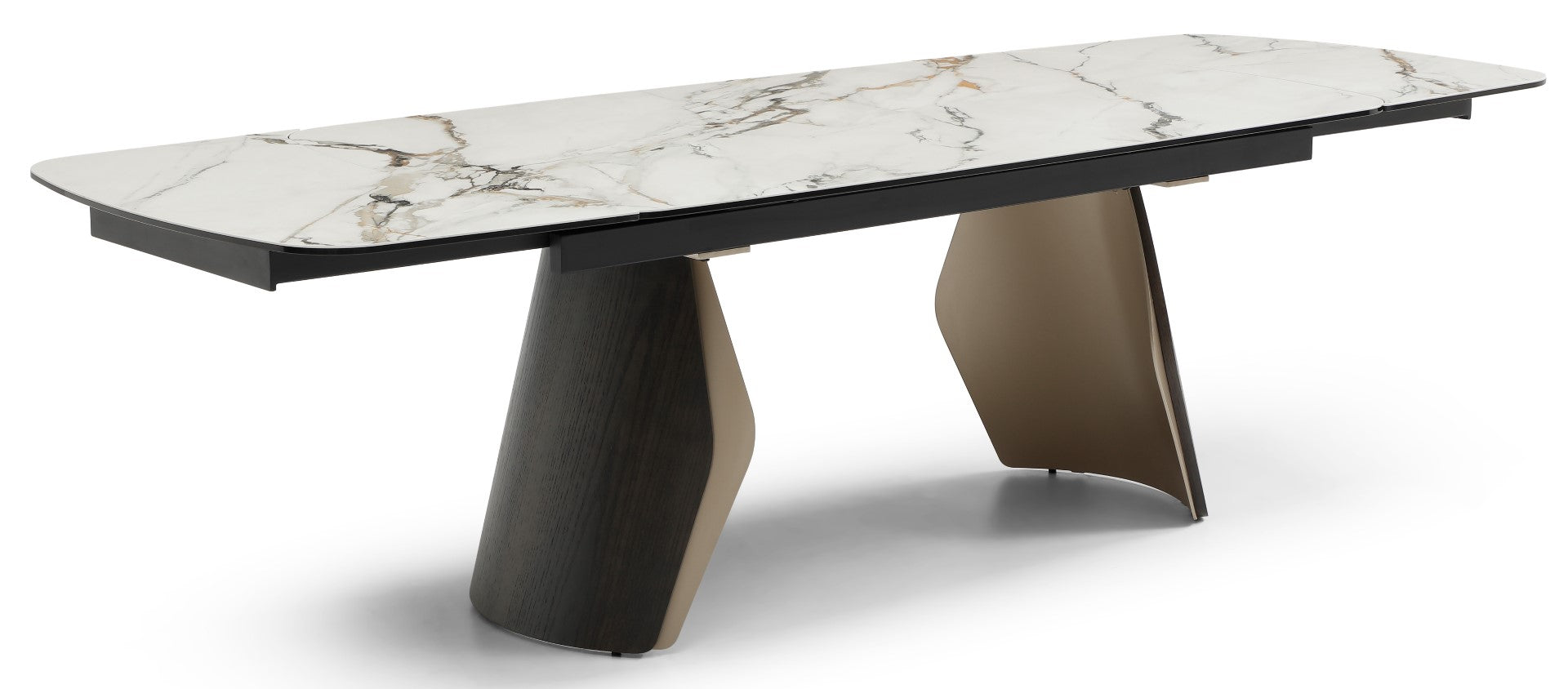 Giatalia Fidenza 260cm Black Ash Extending Dining Table 6 - 10 Seater