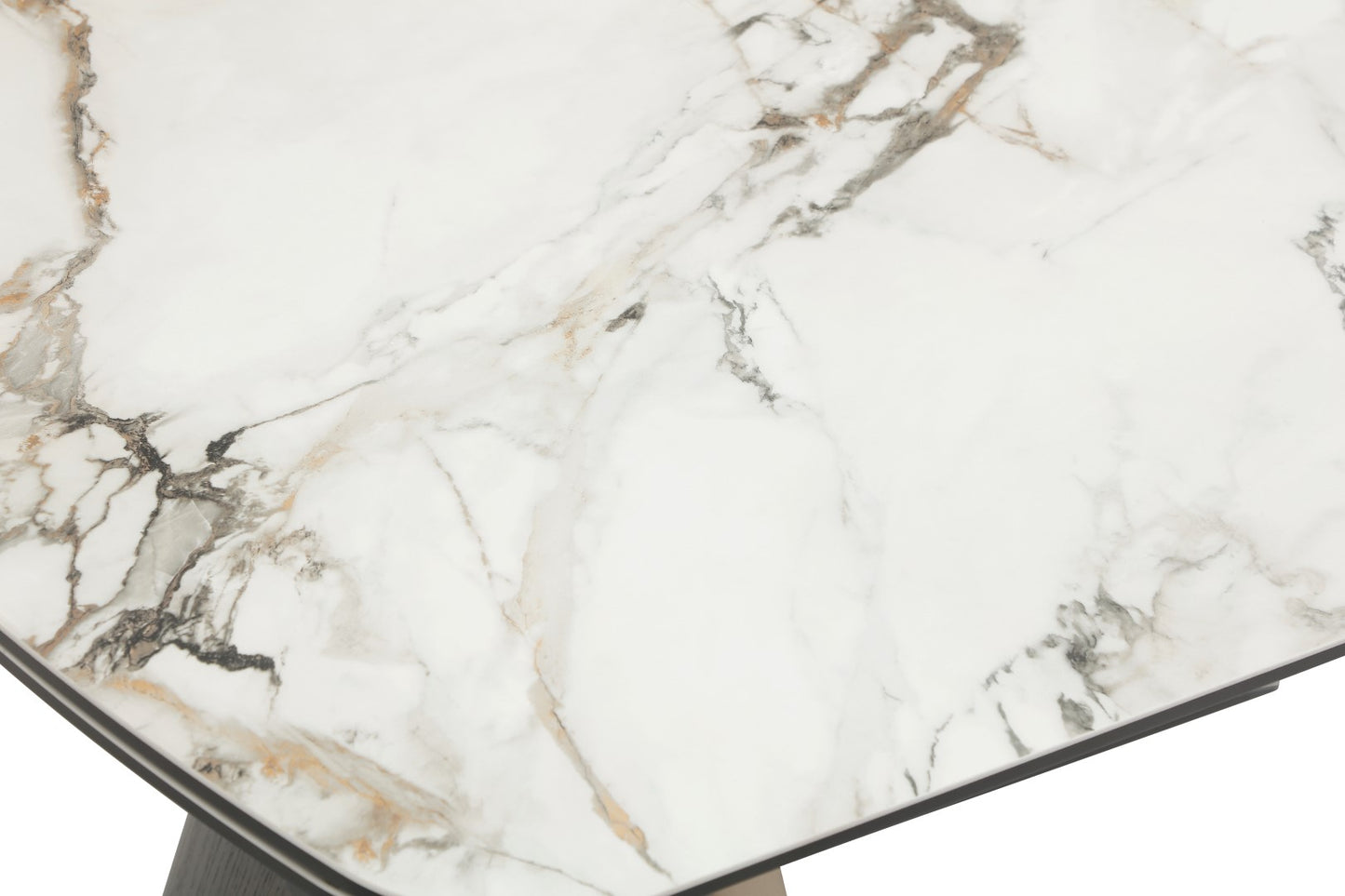 Giatalia Fidenza 260cm Black Ash Extending Dining Table 6 - 10 Seater