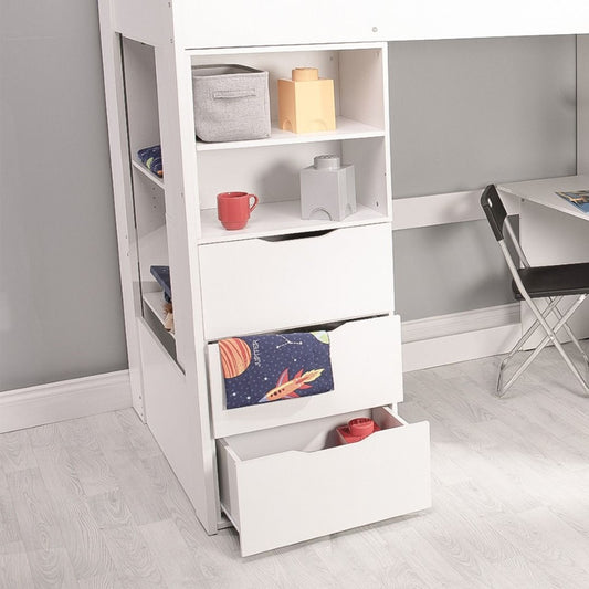 Flair Furnishings Cosmic White Wardrobe unit