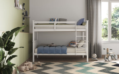 Flair Furnishings Koop White Detachable Bunk Bed