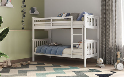 Flair Furnishings Koop White Detachable Bunk Bed