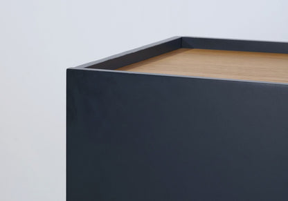 Flair Furnishings Mino Dark Grey & Oak Tv Stand & Sideboard