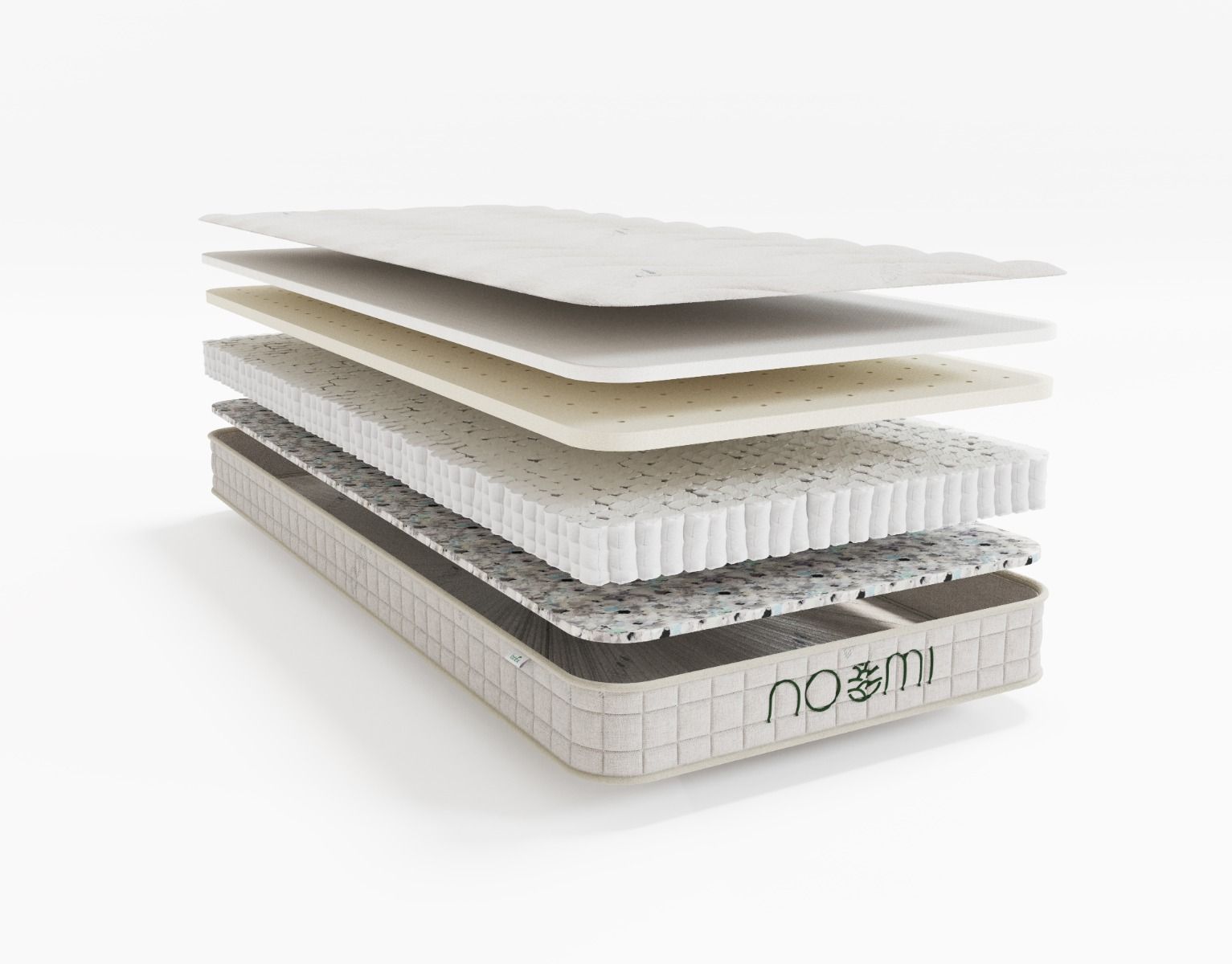 Noomi Bamboo Double Natural Latex Pocket Sprung Mattress