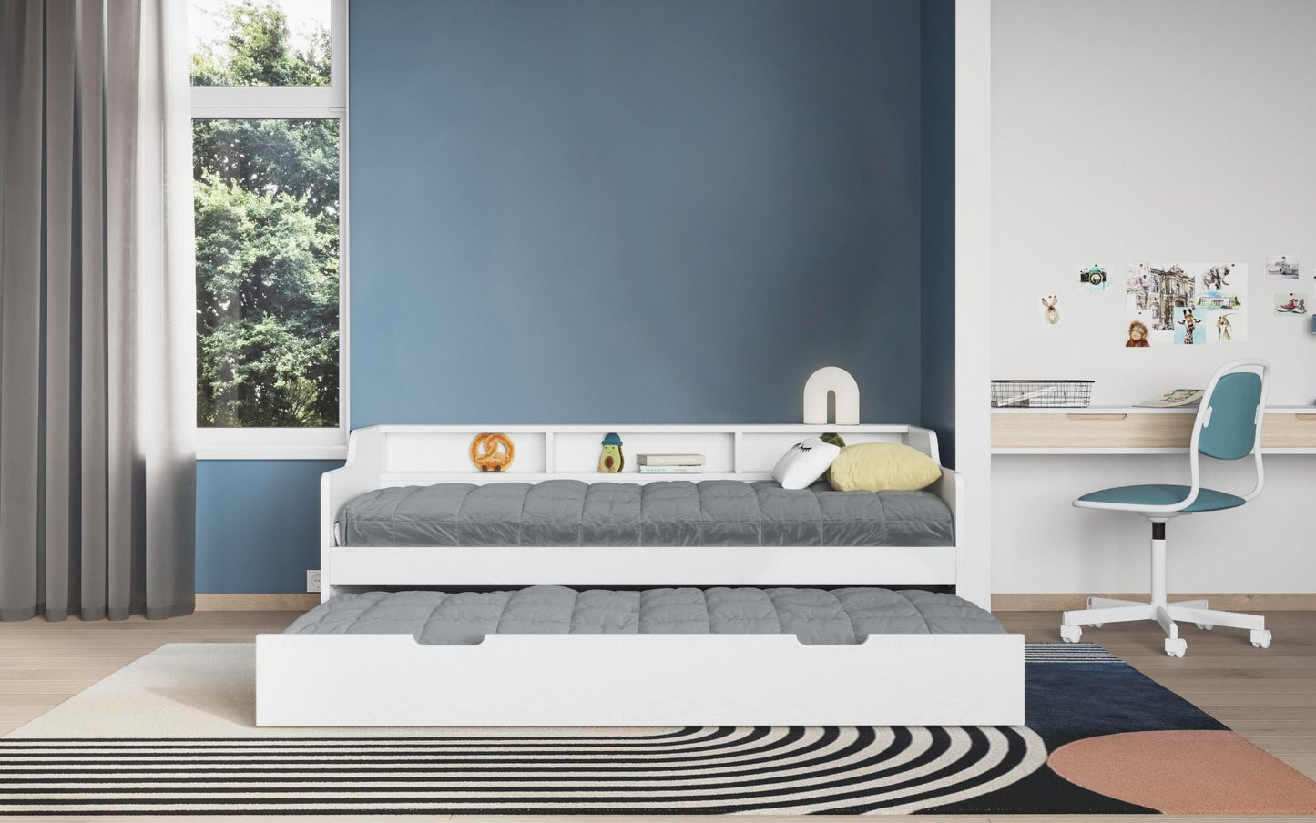 Noomi Enzo White Day Bed