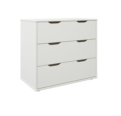 Noomi Nora White Midi Chest Of 3 Drawers