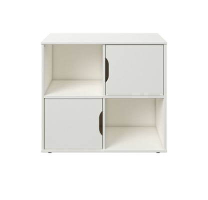 Noomi Nora White Midi Cube Unit