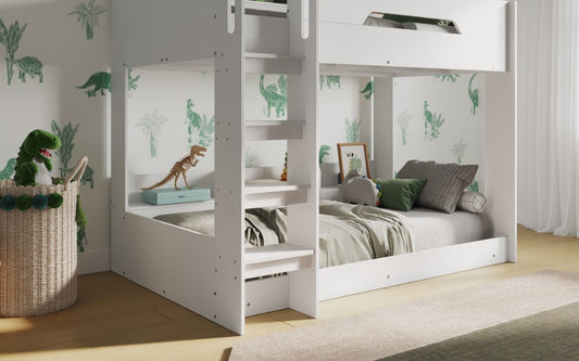 Flair Furnishings Gravity White Bunk Bed