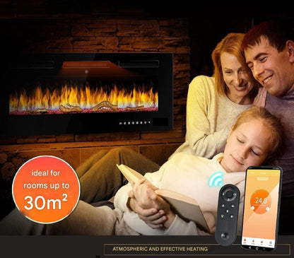 Giatalia Black Luminis Insert Fire (WiFi)