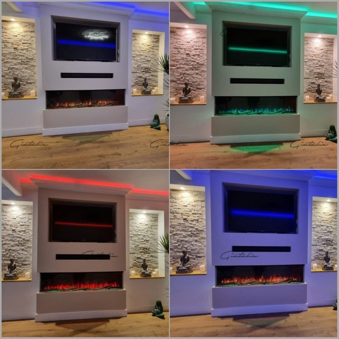 Giatalia Black Luvelle 3D Panoramic Fire (WiFi)