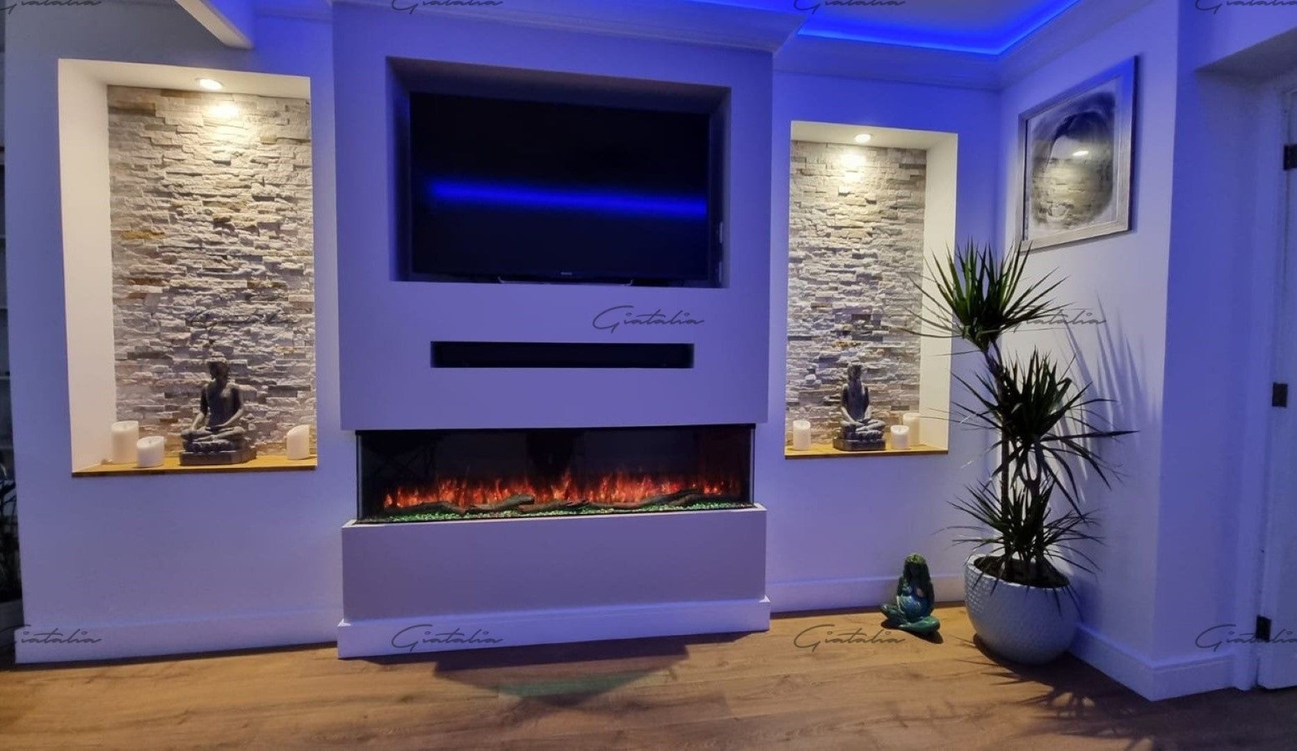 Giatalia Black Luvelle 3D Panoramic Fire (WiFi)