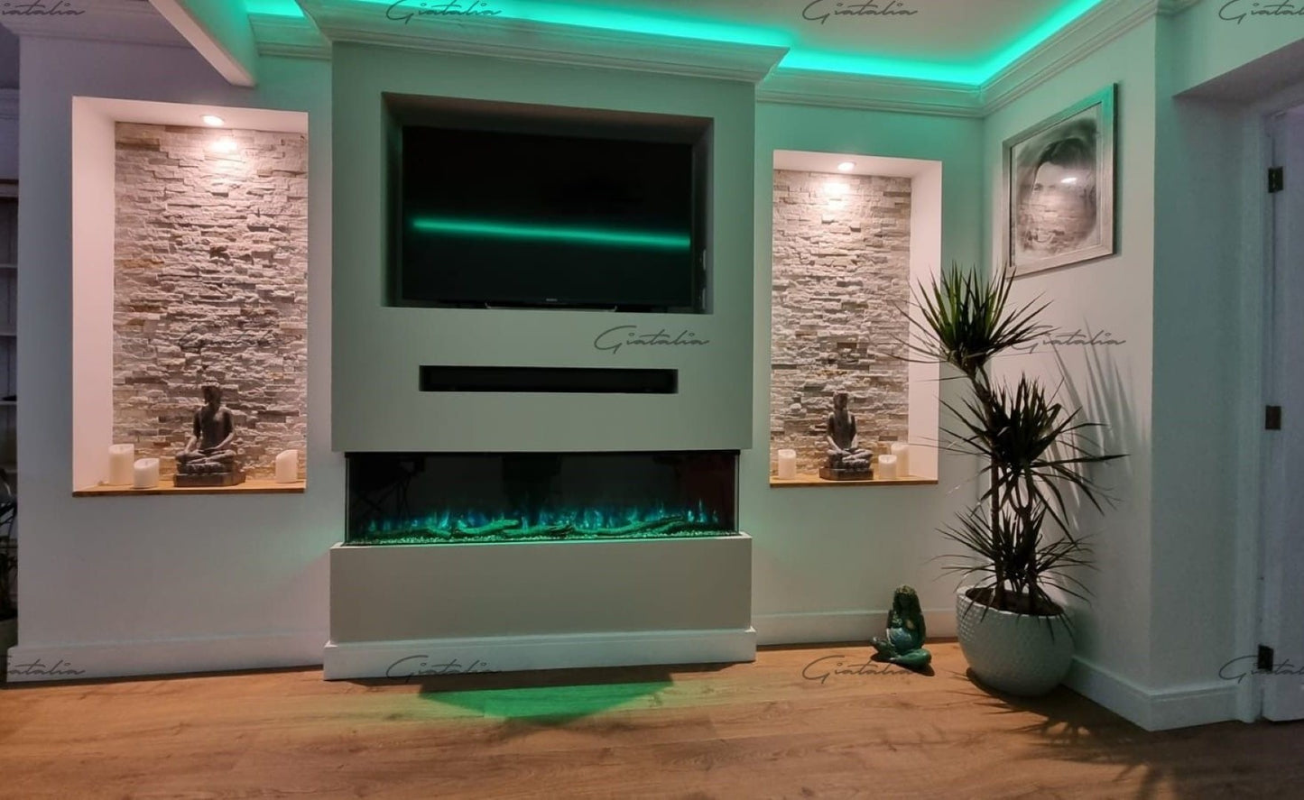 Giatalia Black Luvelle 3D Panoramic Fire (WiFi)