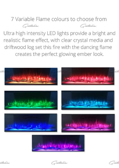Giatalia Black Luvelle 3D Panoramic Fire (WiFi)
