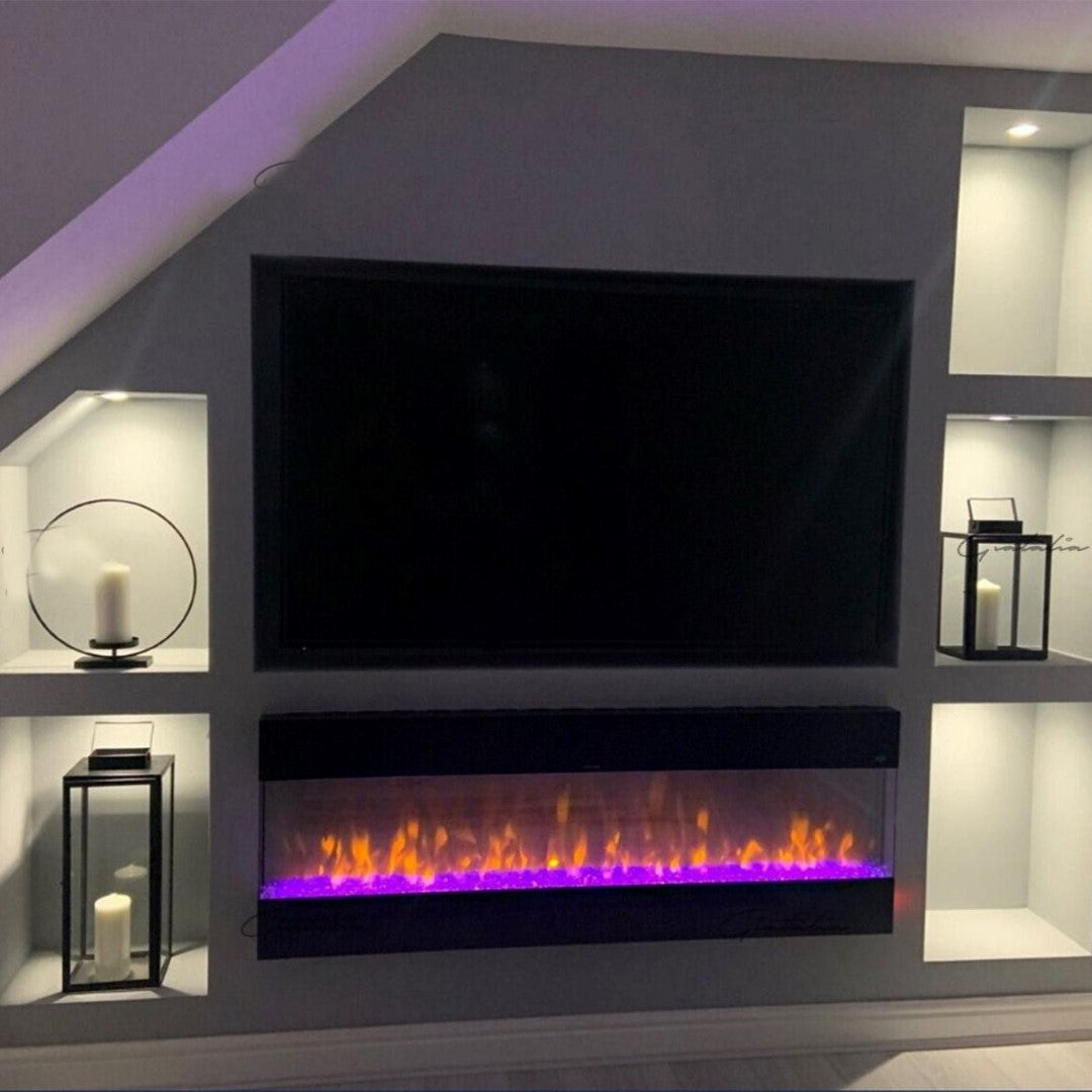 Giatalia Grey Mirage Mantel Fire - 42 Inches