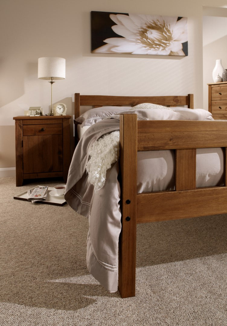 LPD Havana 4ft6 Double Pine Bed Frame