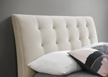 Birlea Hemlock 4ft Small Double Brown Fabric Bed Frame