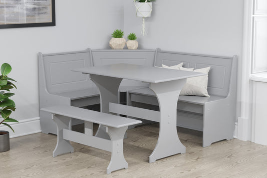 Birlea Hemington Grey Corner Dining Set
