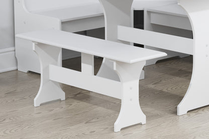 Birlea Hemington White Corner Dining Set