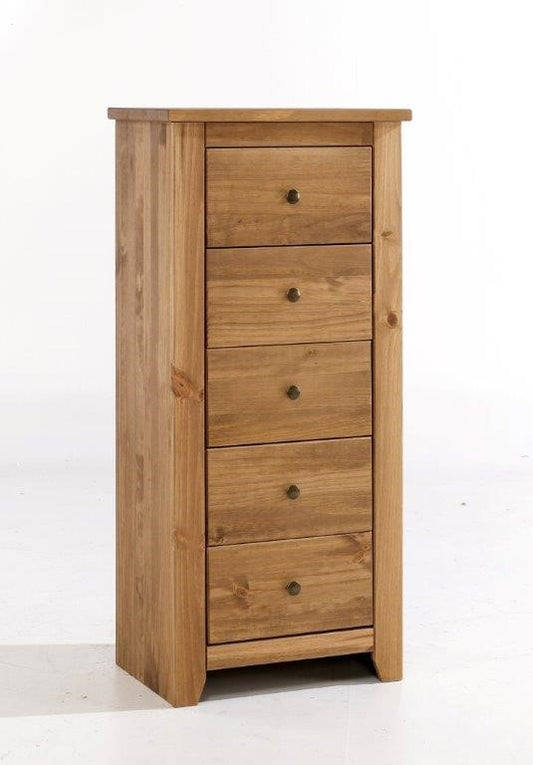 LPD Havana Pine 5 Drawer Chest