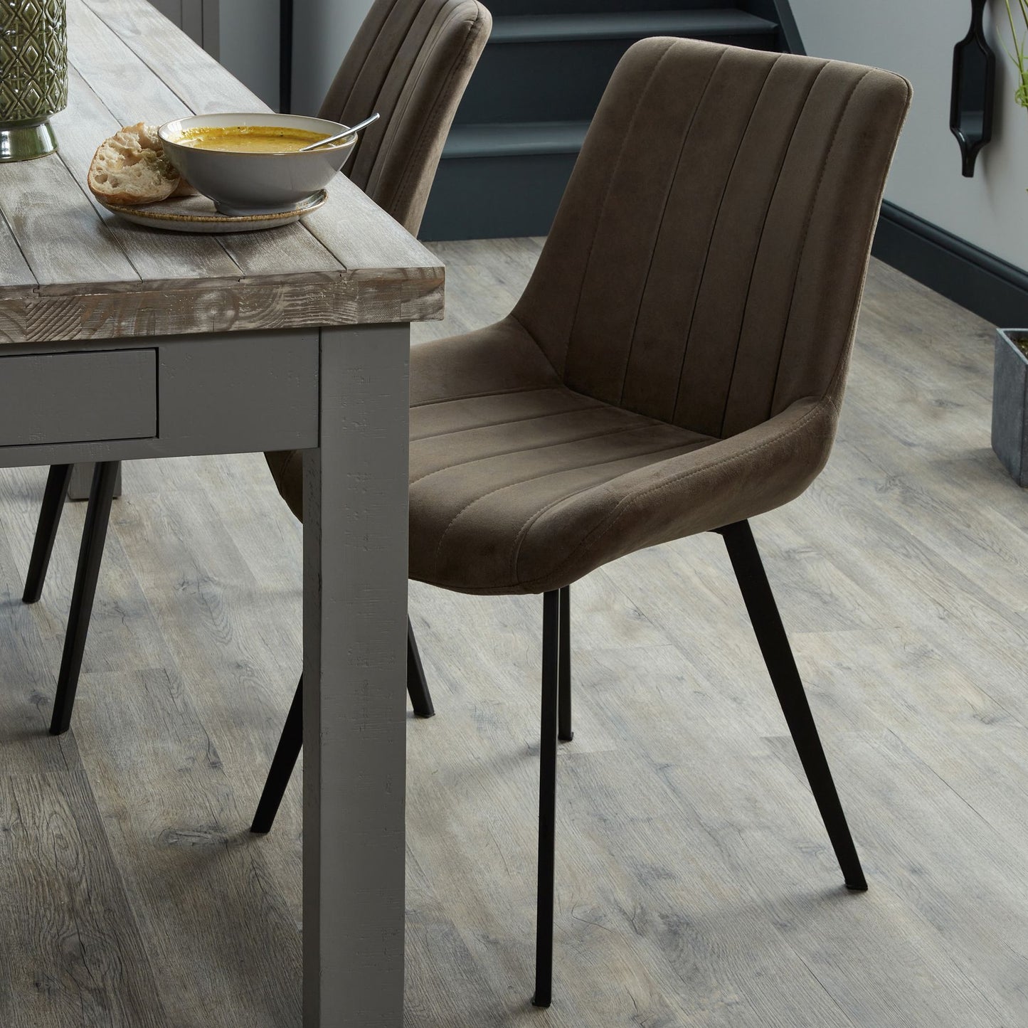 Hill Interiors Malmo Coffee Dining Chair