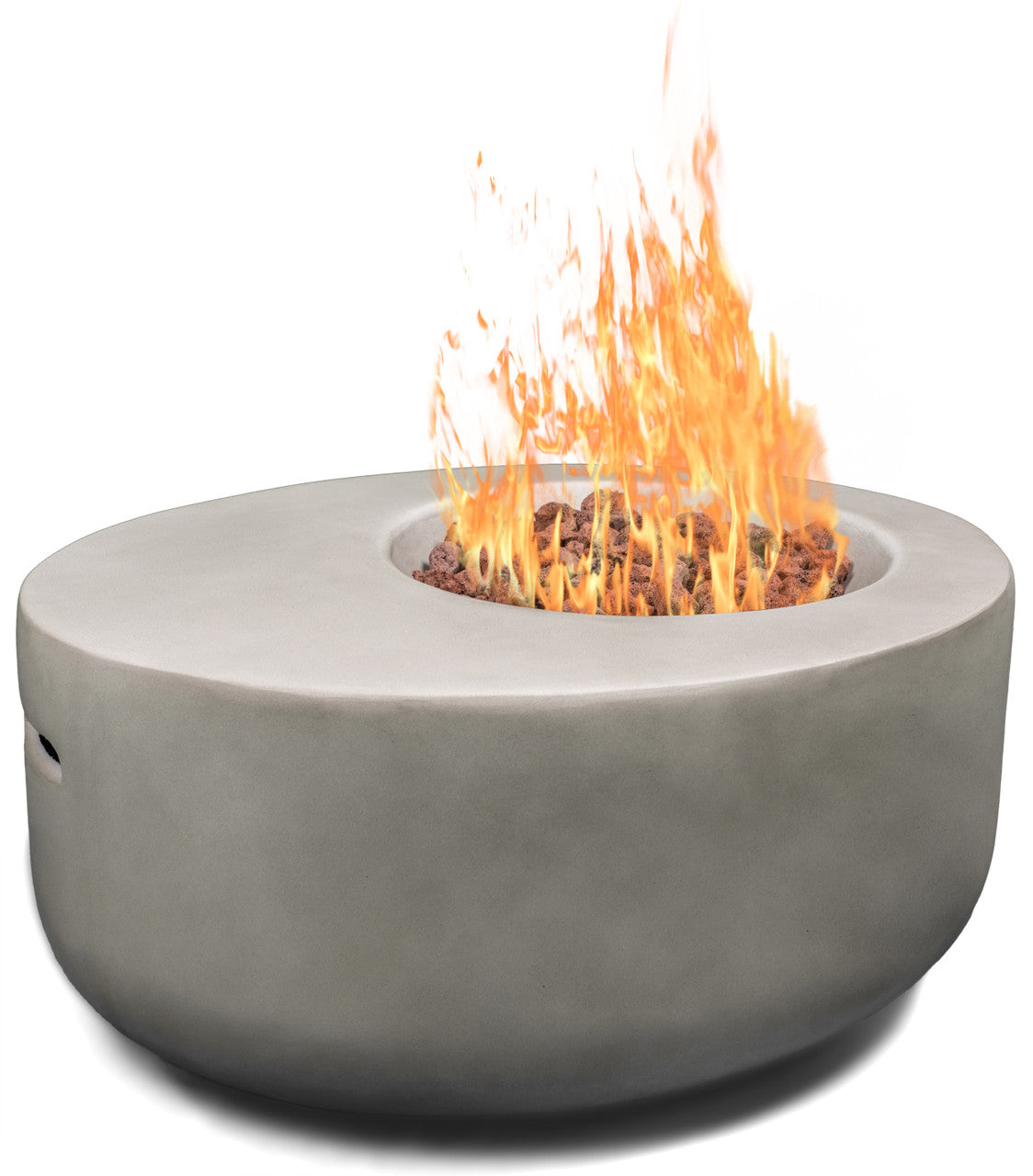 MDA Designs Echo light Stone Outdoor Propane Fire Pit