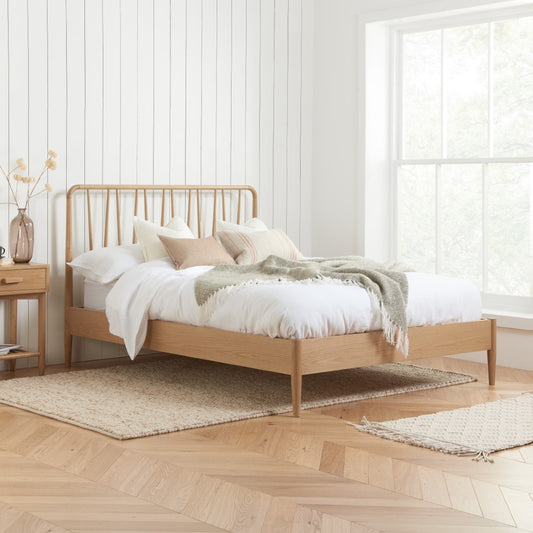 Birlea Jesper 6ft Super Double Oak Bed Frame