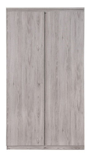 Julian Bowen Jupiter Grey Oak 2 Door Wardrobe
