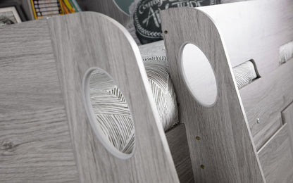 Julian Bowen Jupiter Grey Oak Wooden Midsleeper