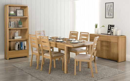 Curve Dining set with Curve Dining chairs set of 6 