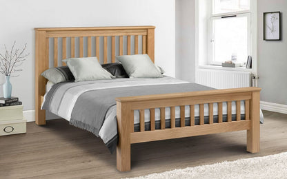 Amsterdam 6ft Super King Size Solid Oak Bed Frame