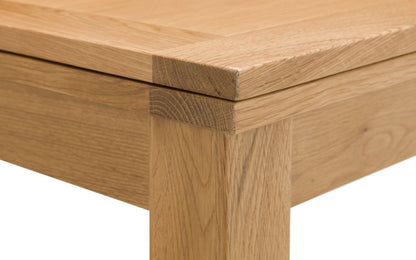 Julian Bowen Astoria Flip-Top Solid Oak Dining Table