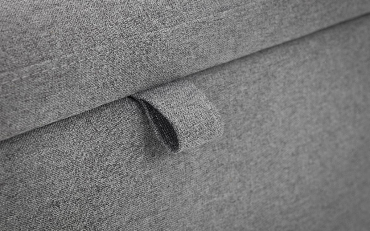 Julian Bowen Astrid Grey Fabric Blanket Box