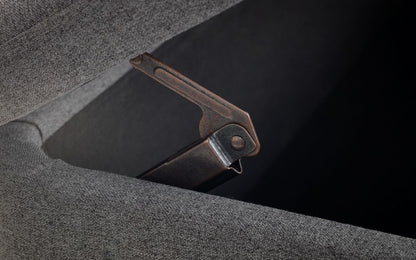 Julian Bowen Astrid Grey Fabric Blanket Box